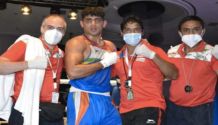 Sanjeet wins gold medal