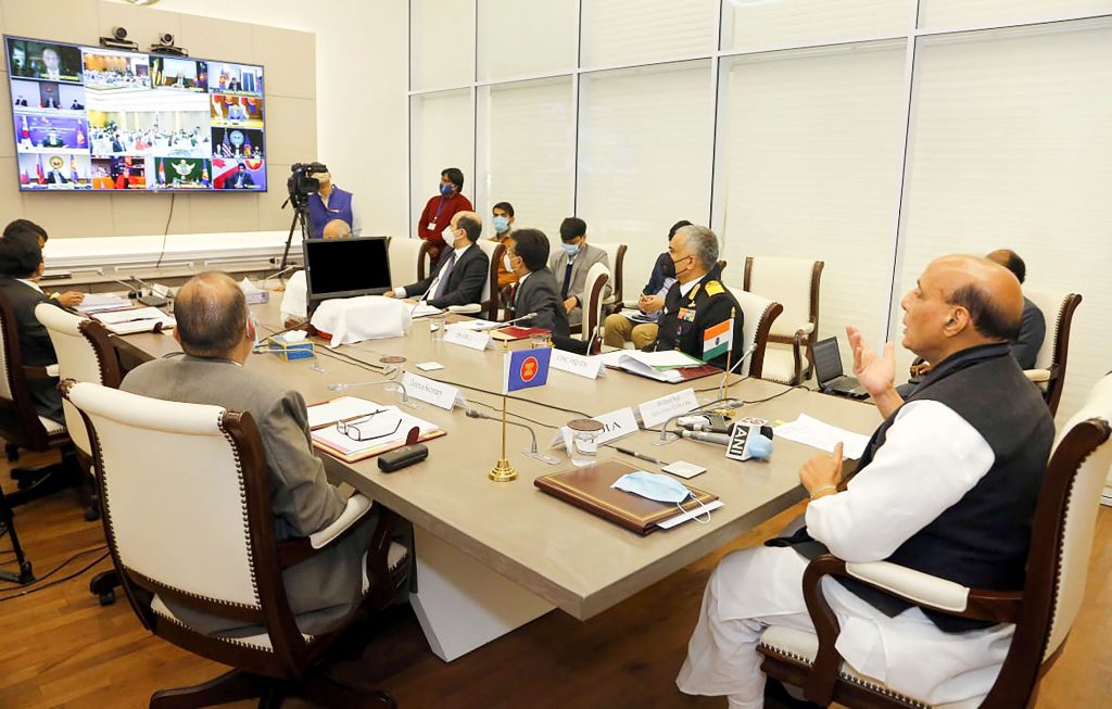 Rajnath singh during ASEAN meet