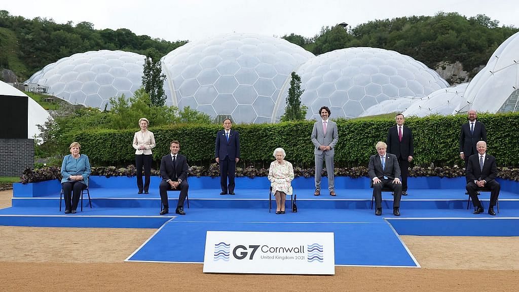 Boris Johnson in G7 Summit