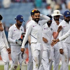 Indian cricket team depart