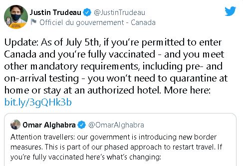 Canada Govt big announcement