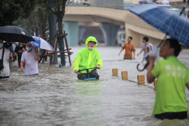 floods in central china