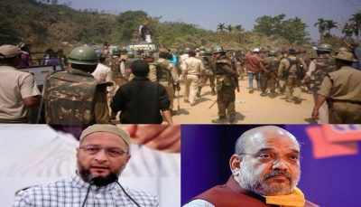 owaisi attacks amit shah