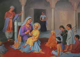 In the Service of Guru Gobind Singh Ji on Twitter: "As a young child, Bal  Gobind Rai would often run about with his friends in the village & nearby  fields with various