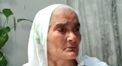 Elderly mother beaten