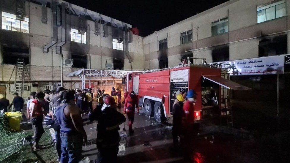 Iraq covid hospital fire