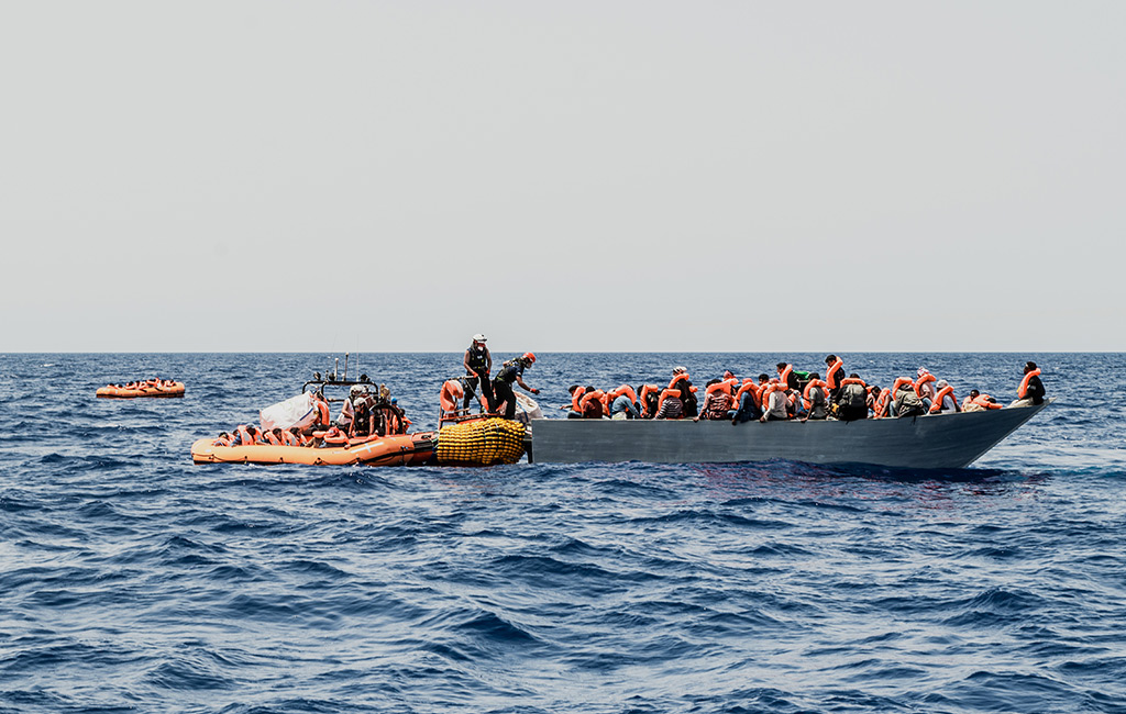 Migrant boat capsizes off Libya