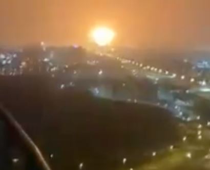 Dubai Fire erupts on ship