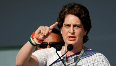 priyanka vadra on lpg cylinder