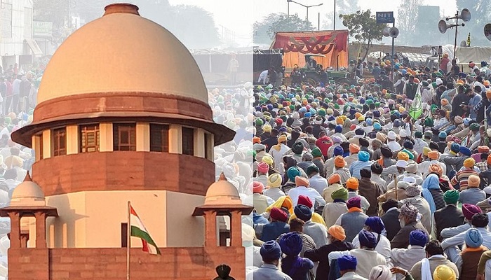 sc on farmers protest and bjp govt