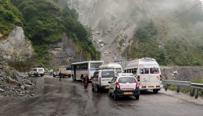 chamoli rishikesh badrinath road landslide