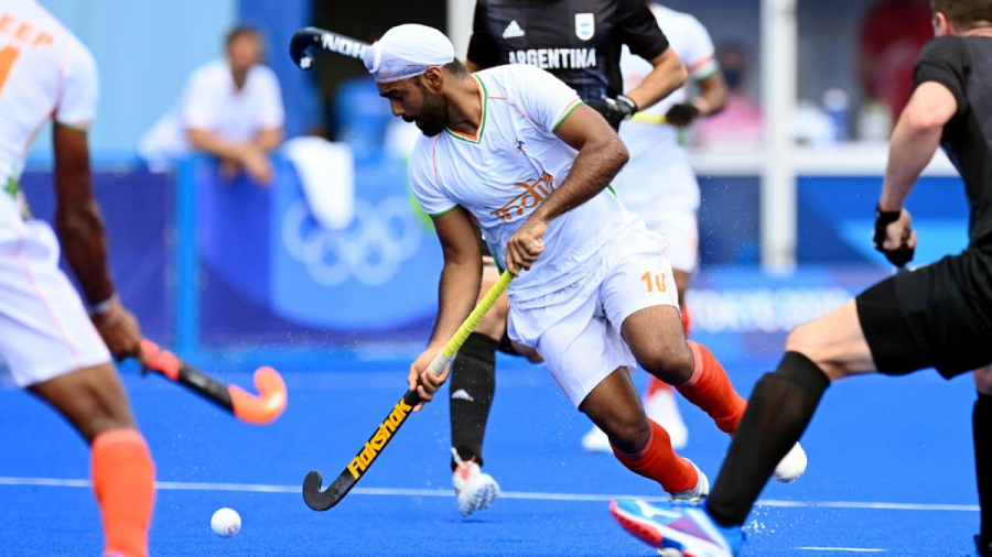 The Indian hockey team 