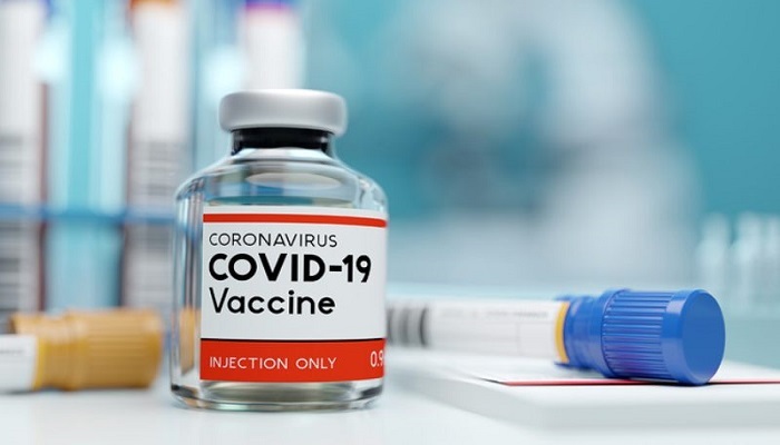 Corona vaccine administered