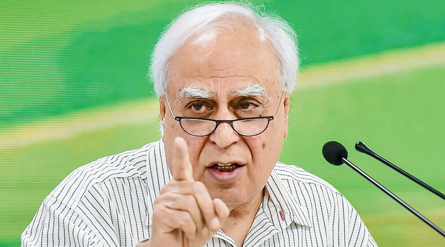 kapil sibal said in congress there