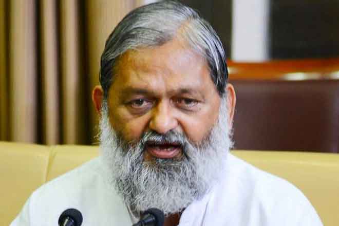 Anil Vij admitted to AIIMS