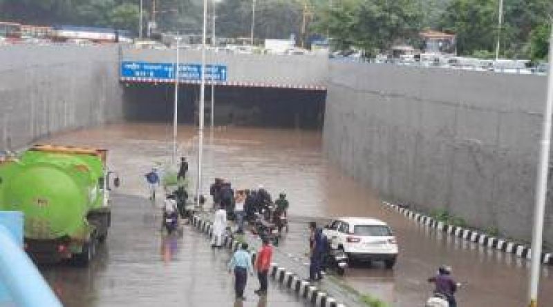 Heavy Rain Lashes Delhi