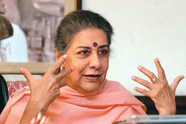 Ambika soni refuses to become CM