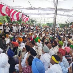karnal protest farmers meeting with govt