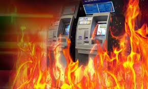 Hoshiarpur ATM catches fire