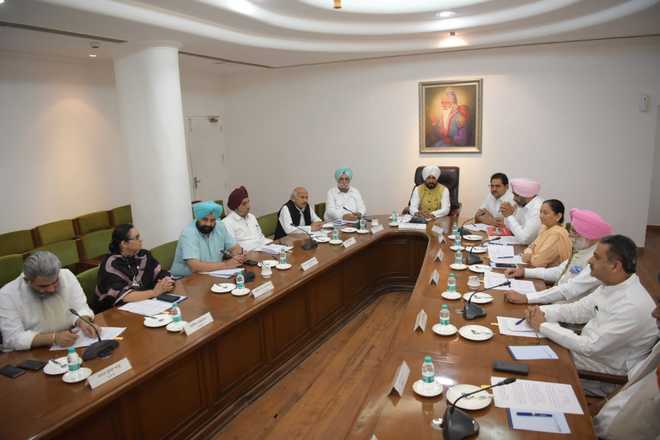 all party meeting punjab