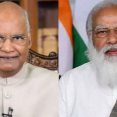 pm modi and president ramnath kovind