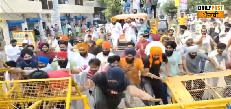 farmers protest in karnal today 