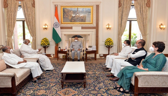 congress delegation met president