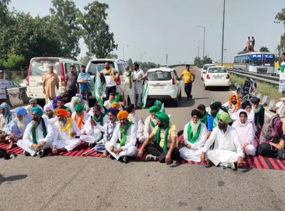 Jalandhar farmers protest