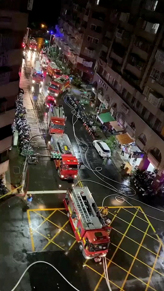 Southern Taiwan building fire