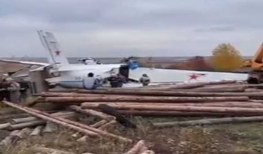Russian plane crashes