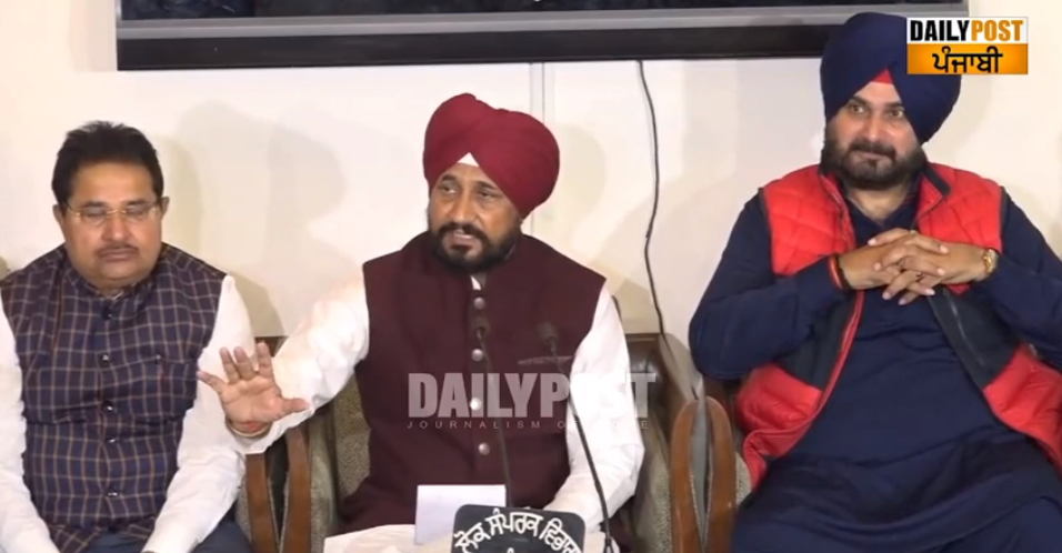 channi government bows before navjot sidhu