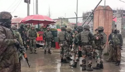 terrorists fired at hospital in srinagar