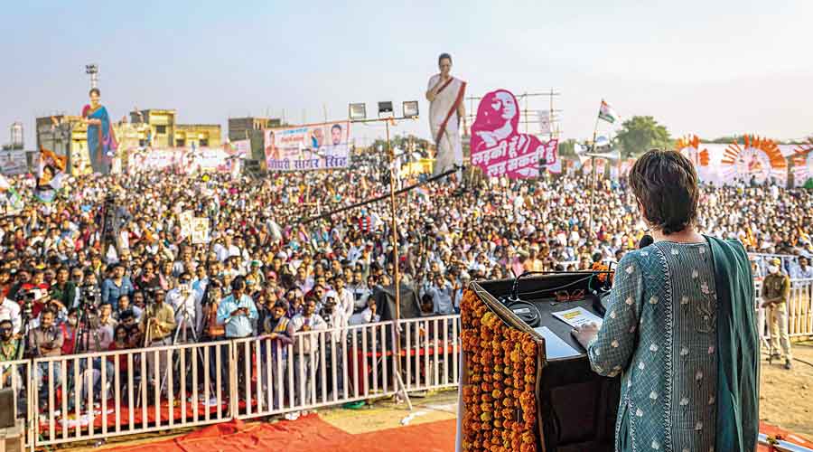 Priyanka Gandhi slams BJP