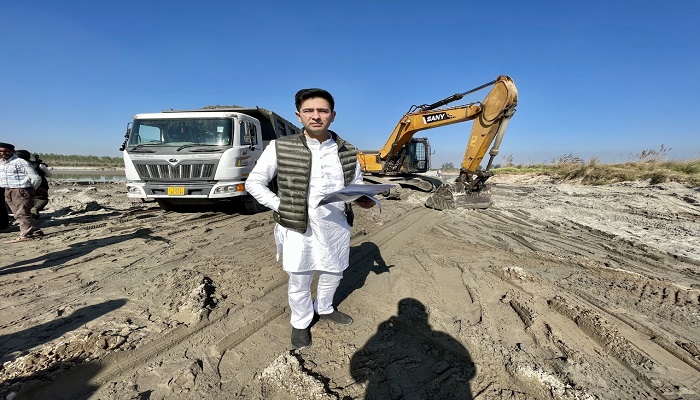 CM Channi raid on mining area