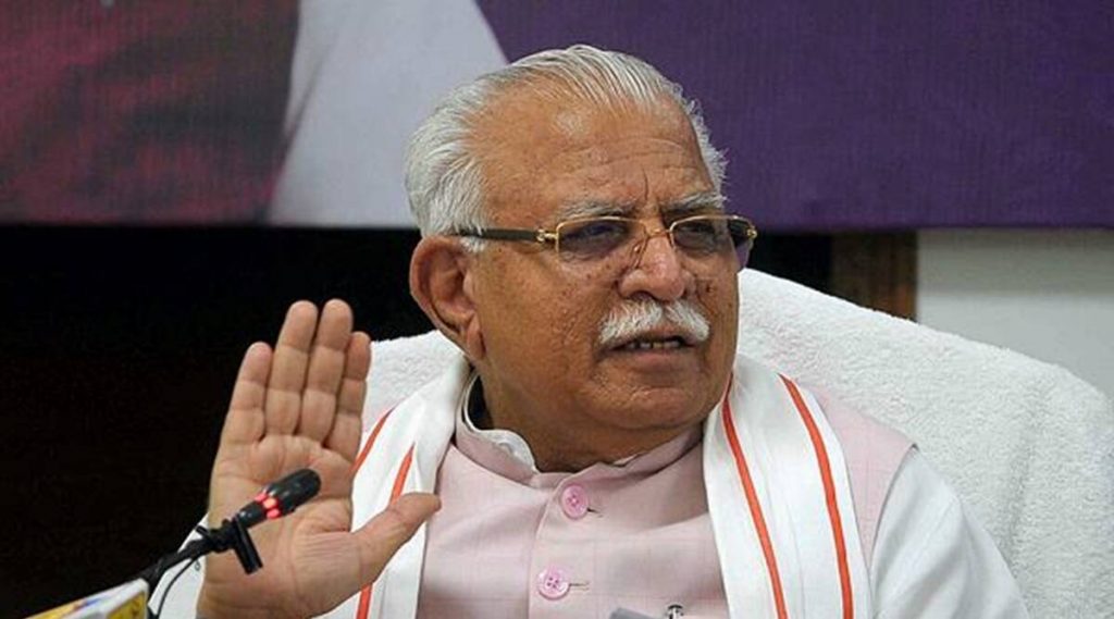 Manohar lal khattar on farmers protest