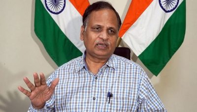 satyendra jain said positivity rate reached