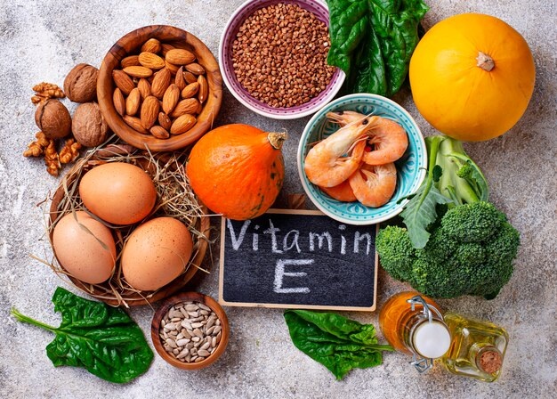 Vitamin E healthy foods