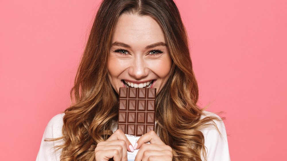 Chocolate eating health benefits
