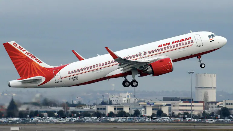 Air India special flight departs