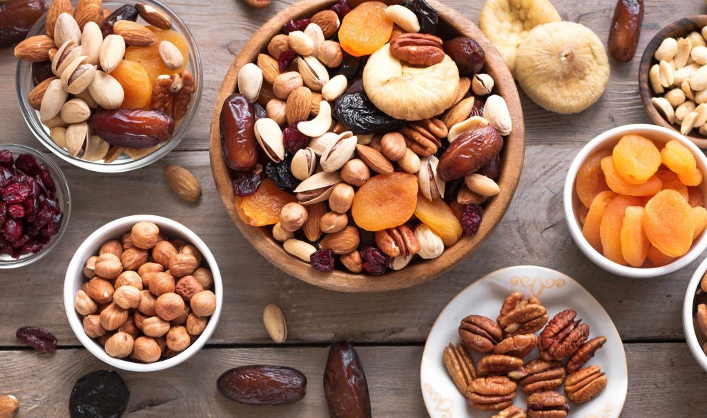 Thinness dry fruits diet