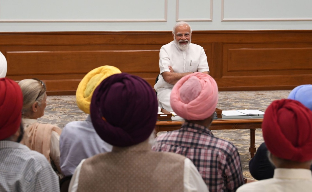 PM Modi meets prominent 