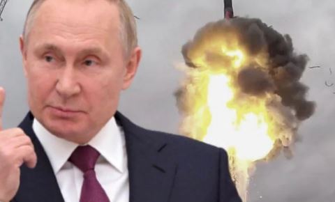 Putin seen with secret atom