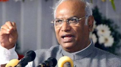 Congress leader Malikarjun Kharge