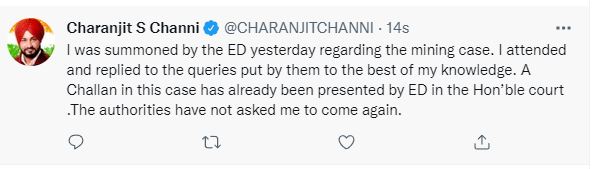 ED grills ex CM Charanjit Channi 
