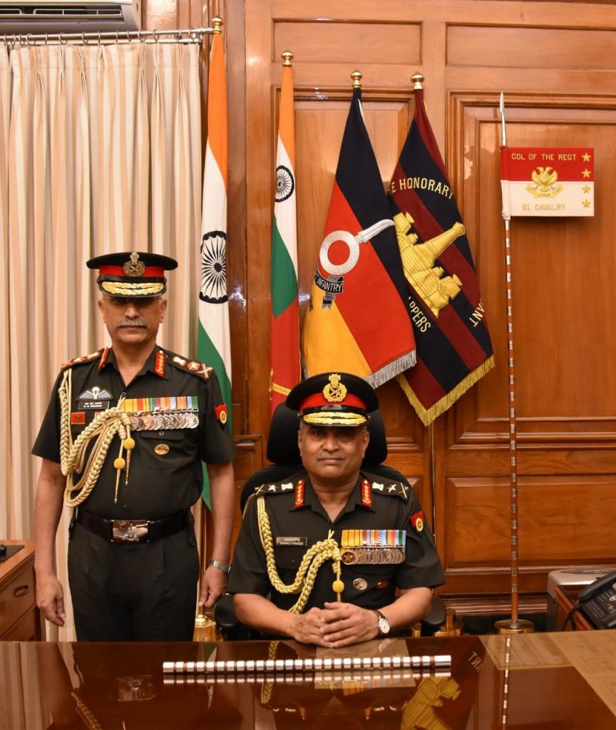 General Manoj Pandey has assumed