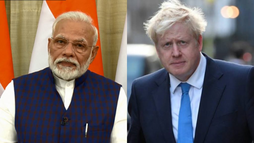 Boris Johnson visit India