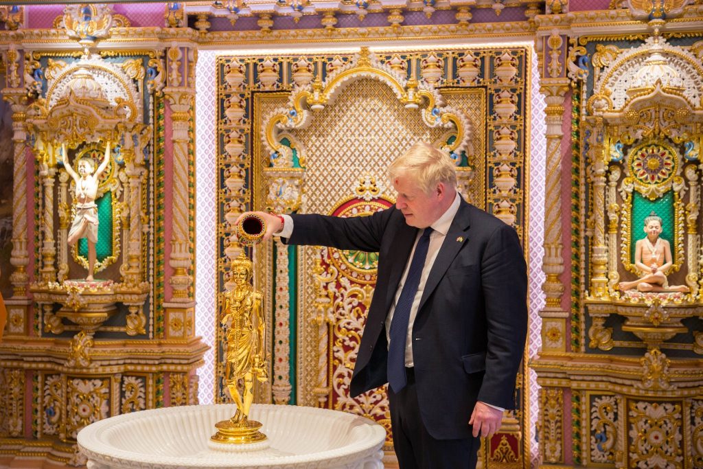 Boris Johnson India visit