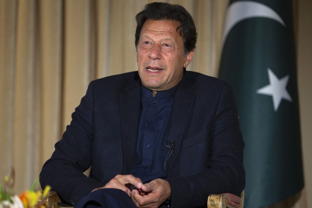 Pakistan PM Imran khan