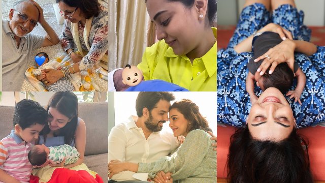kajal aggarwal shares first glimpse of son