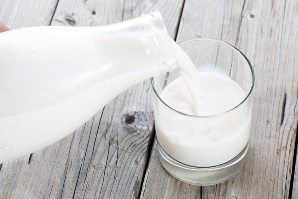 Drinking milk time benefits